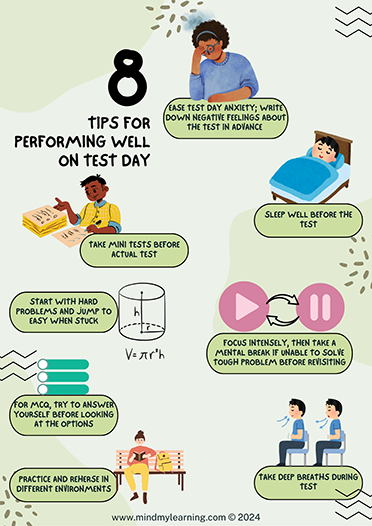8 Tips For Performing Well On Test Day
